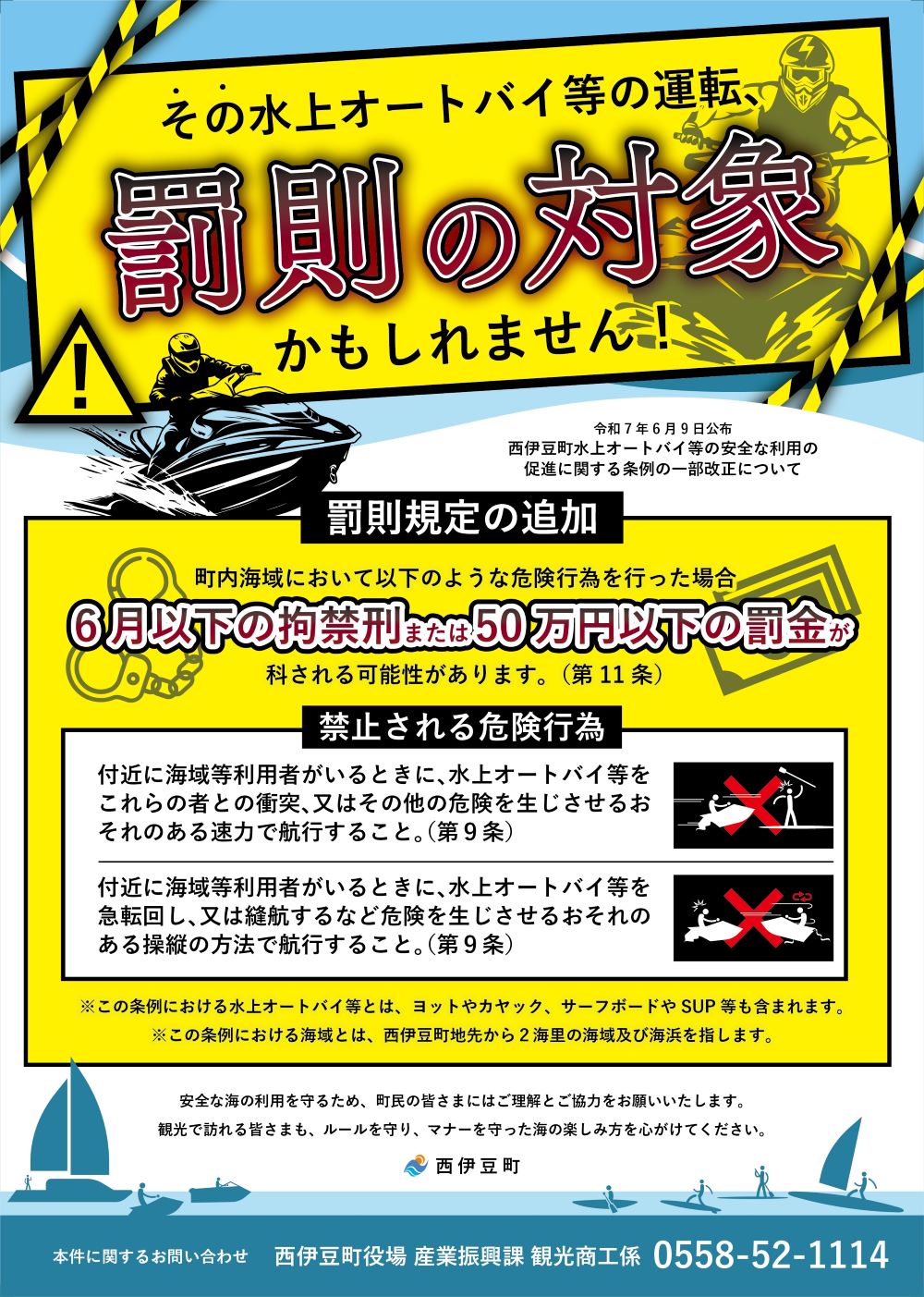 罰則ポスター