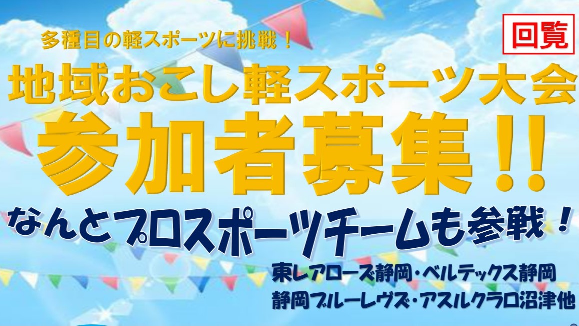 地域おこし軽スポーツ大会画像