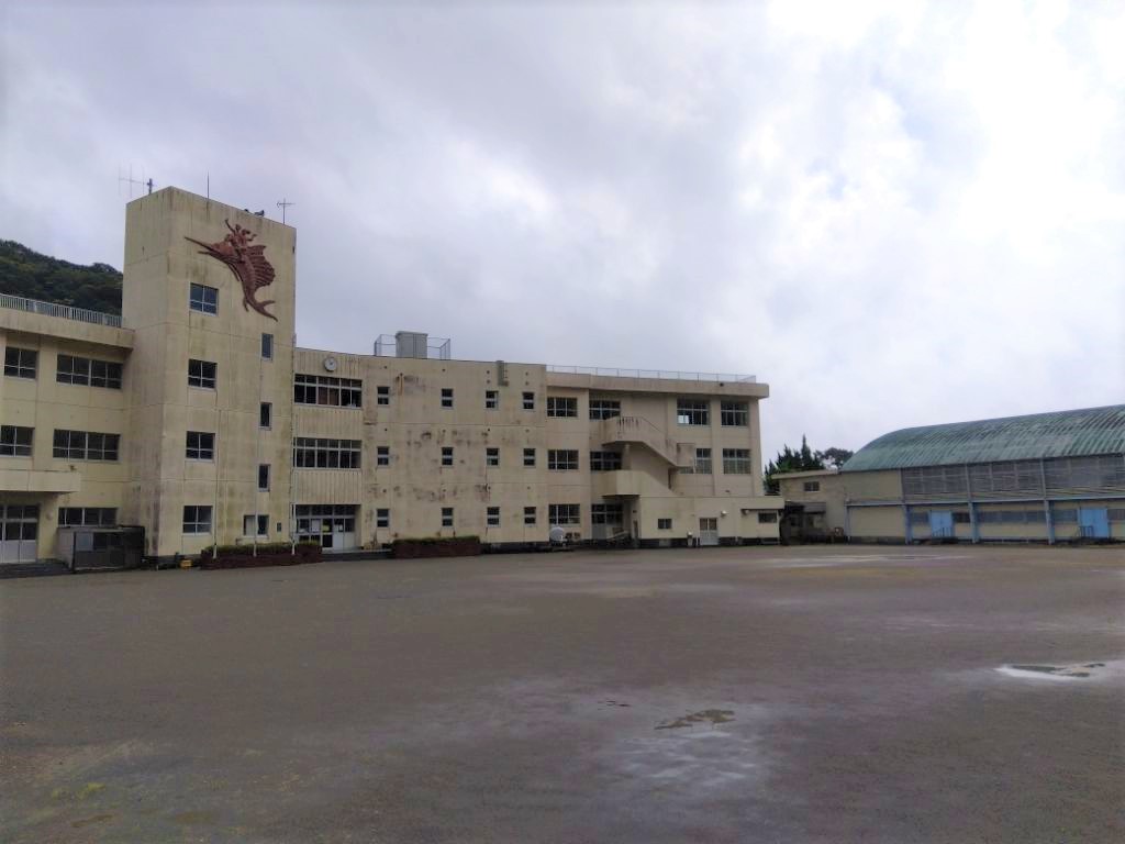 旧田子中学校